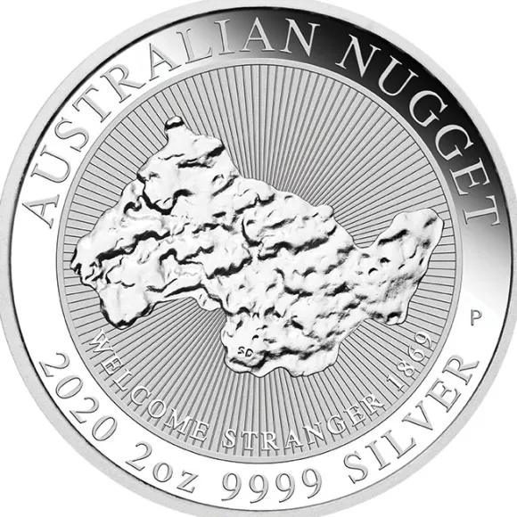 Nugget - Welcome Stranger - 2 Oz Silber 2020*