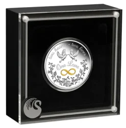 One Love 1 Oz Silber 2020 Proof + Box +Zertifikat*