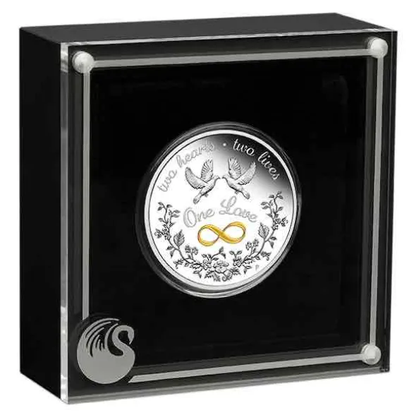 One Love 1 Oz Silber Proof 2021 + Box + Zertifikat*