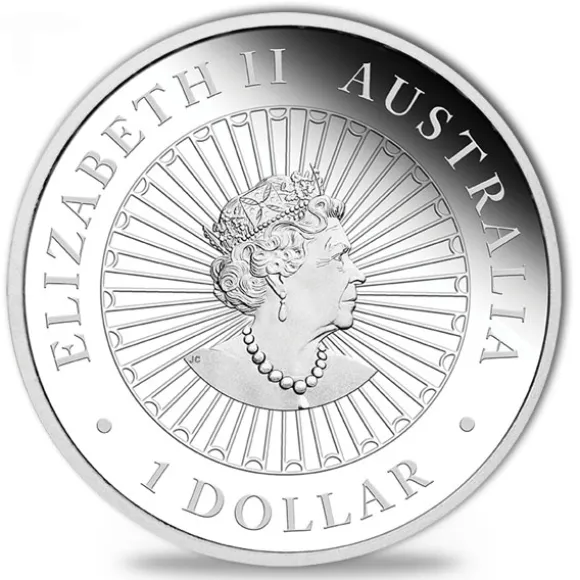 Opal Serie - Schwein - 1 Oz Silber 2019 + Box +COA*