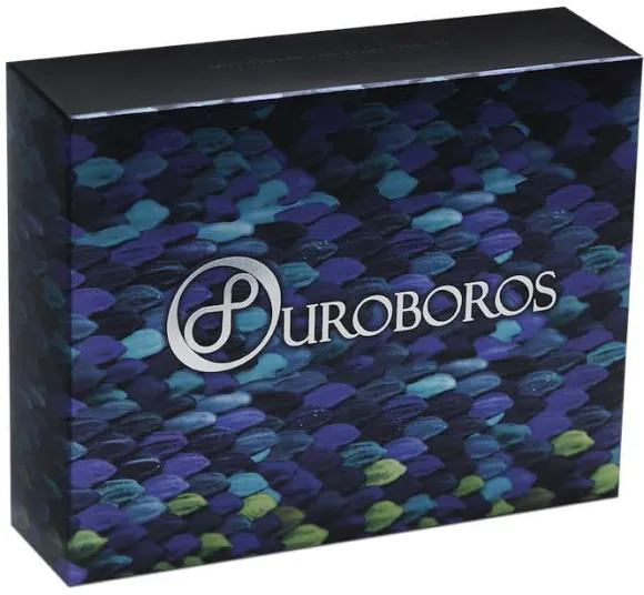 Ouroboros Infinity - Figure Eight - 2 Oz Silber Antik +Box +COA*