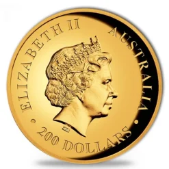 2 oz Gold High Relief Kangaroo 2018