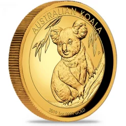 1 Oz Gold High Relief Koala 2019