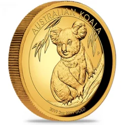 2 Oz Gold High Relief Koala 2019