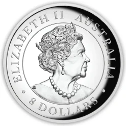 5 Oz Silber High Relief Känguru 20019 *