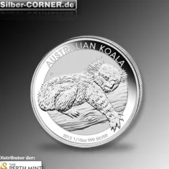 1/10 Oz Silber Koala 2012 *
