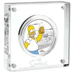 1 oz Silber Proof Homer Simpson 2019 *