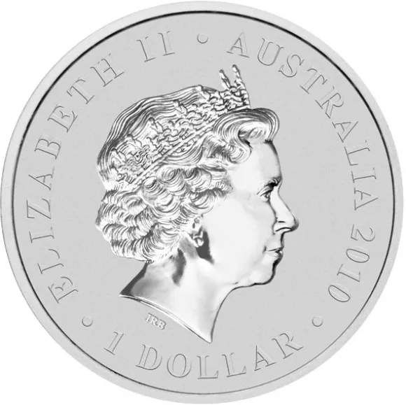 Panda & Koala - Shanghai Expo Coin 1 Unze Silber 2010 *