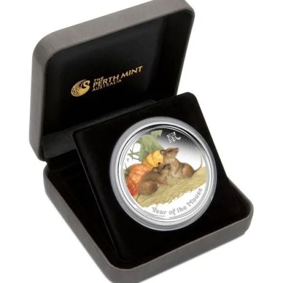 2020 Perth Coin Show Special 2 Oz Silber Maus*