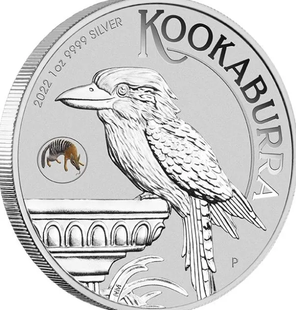Perth Expo - Kookaburra Numbat Privy 1 Oz Silber 2022 im Blister *