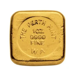 Perth Mint Goldbarren 1 Unze gegossen