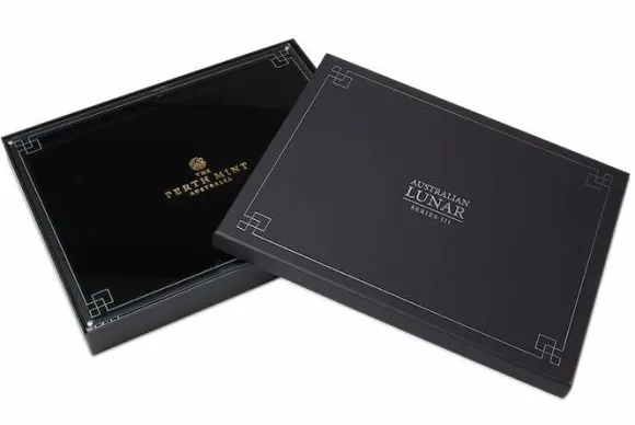 Perth Mint - Lunar 3 Sammlerbox 1 Unze Silber (leer)