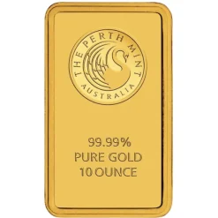 Perth Mint 10 Oz Goldbarren Kängurui