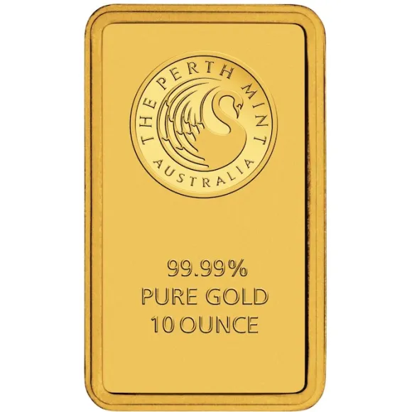 Perth Mint 10 Oz Goldbarren Kängurui