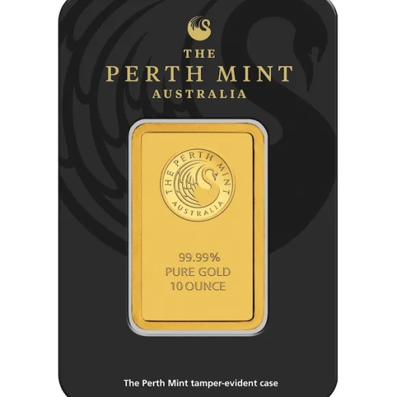 Perth Mint 10 Oz Goldbarren Kängurui