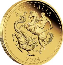 Perth Mint - Sovereign 3-Coin Set Gold Proof 2024 +Box +COA