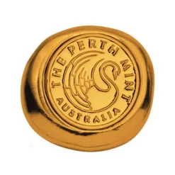 Perth MInt 1/2 Unze Goldbarren gegossen