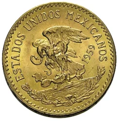 20 Pesos Mexiko Centenario Aztekenkalender Goldmünze