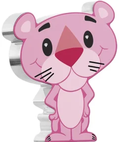 Pink Panther - 60 Jahre - 1 Unze Minted Mini + Box +COA*