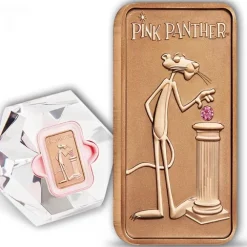 Pink Panther - 1 Oz Pink Gold - mit Diamanten + Box