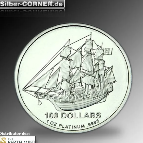 Platin 1 Oz Cook Island verschiedene Jahrgänge*