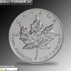 Platin 1/10 Oz Maple Leaf verschiedenen Jahrgänge