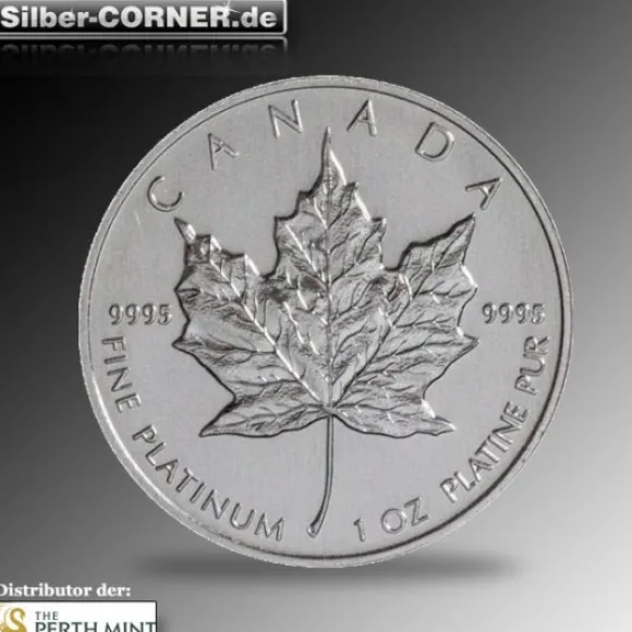 Platin 1/10 Oz Maple Leaf verschiedenen Jahrgänge