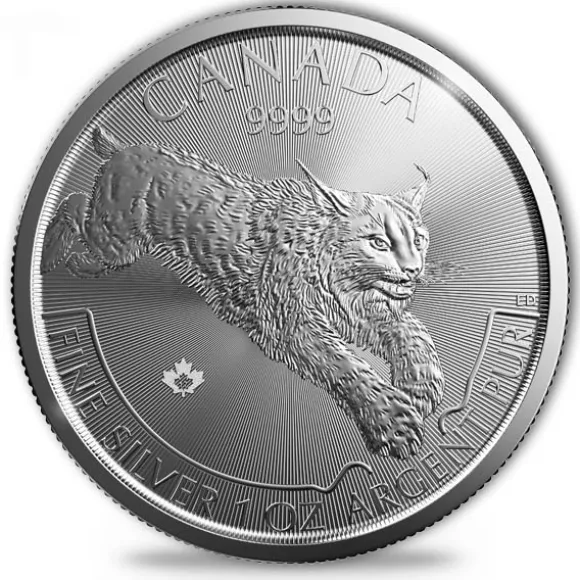 Predator Serie - Luchs -1 Oz Silber 2017*