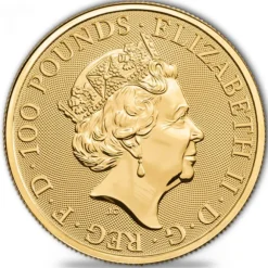 Queens Beast - Black Bull of Clearance 1 Oz Gold 2018