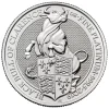 Queens Beast - Black Bull - 1 Oz Platin 2019 *