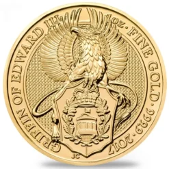 Queens Beast - Griffin - 1 Oz Gold 2017