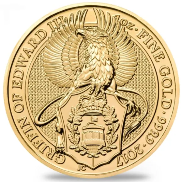Queens Beast - Griffin - 1 Oz Gold 2017