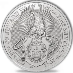 Queens Beast - Griffin - 10 Unzen Silber 2018 *