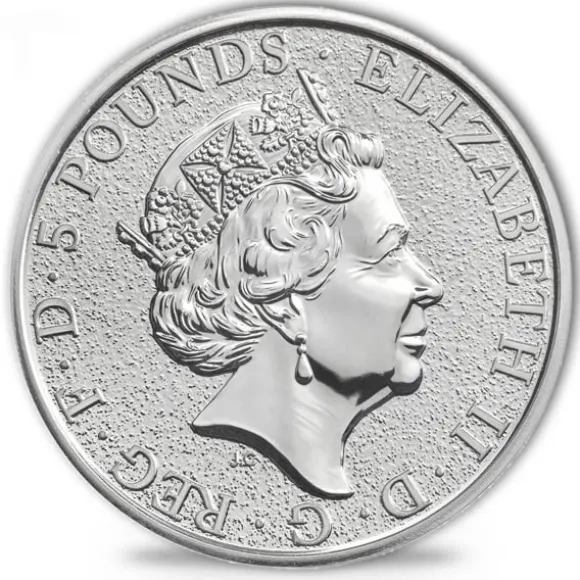 Queens Beast 2 Oz Silber verschiedene Jahrgänge B-Ware*