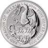 Queens Beast - Red Dragon - 10 Oz Silber 2018 *