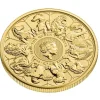 Queen´s Beasts - Completer Coin - 1 Unze Gold 2021