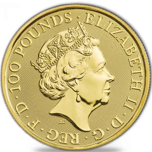 Queen´s Beasts - Falcon - 1 Oz Gold 2019