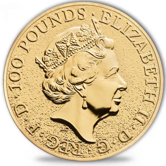 Queen´s Beasts - Lion of England- 1 Oz Gold 2016