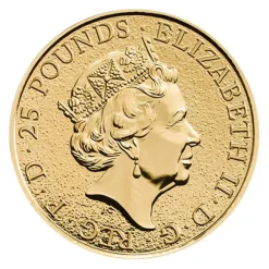 Queens Beasts - Lion of England - 1/4 Oz Gold 2016