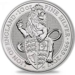 Queen´s Beasts - Lion - 10 Oz Silber 2017 *