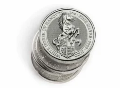 Queens Beasts - White Horse of Hanover - 2 Unzen Silber 2020 *