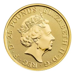 Queens Beasts - Yale of Beaufort - 1/4 Oz Gold 2019