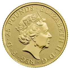 Queens Beast - Unicorn - 1 Oz Gold 2018