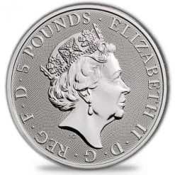 Queens Beast - Yale of Beaufort - 2 Oz Silber 2019*