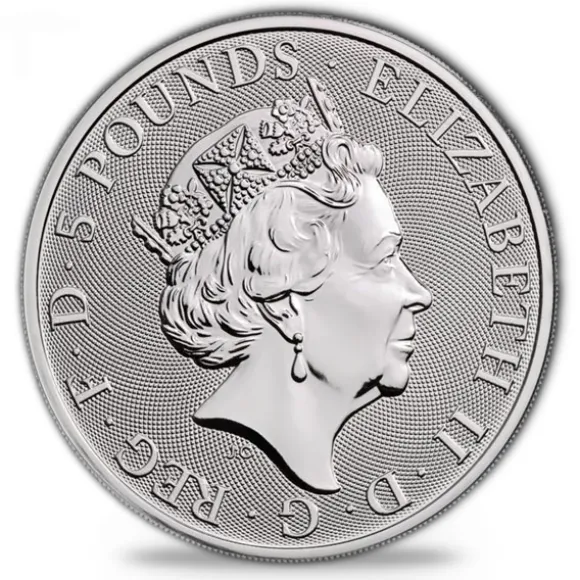 Queens Beast - Yale of Beaufort - 2 Oz Silber 2019*