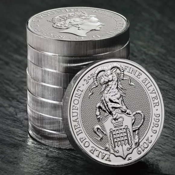 Queens Beast - Yale of Beaufort - 2 Oz Silber 2019*