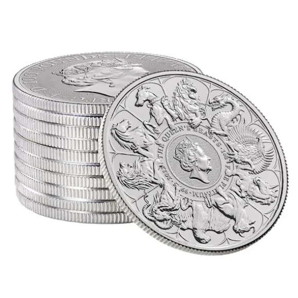 Queens Beats - Completer Coin - 1 Oz Platin 2022*