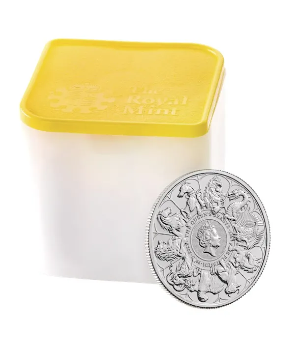 Queens Beats - Completer Coin - 1 Oz Platin 2022*