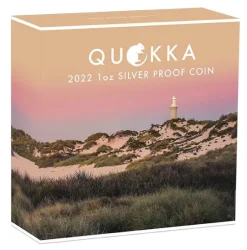 Quokka 1 Oz Silber Proof 2022 +Box +COA*