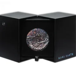 Rare Earth - 5 Oz Sliber High Relief Patina + Diamant*